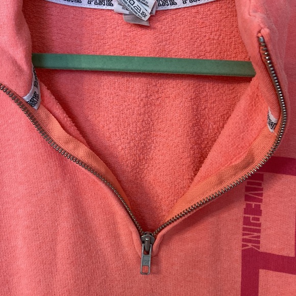 PINK by Victoria Secret 1/4 zip pullover size medium - Picture 10 of 10